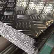 Алюминиевый рифленый лист 2х1200х3000 Дуэт