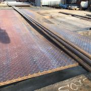 Стальной рифленый лист г/к 4х1500х2500